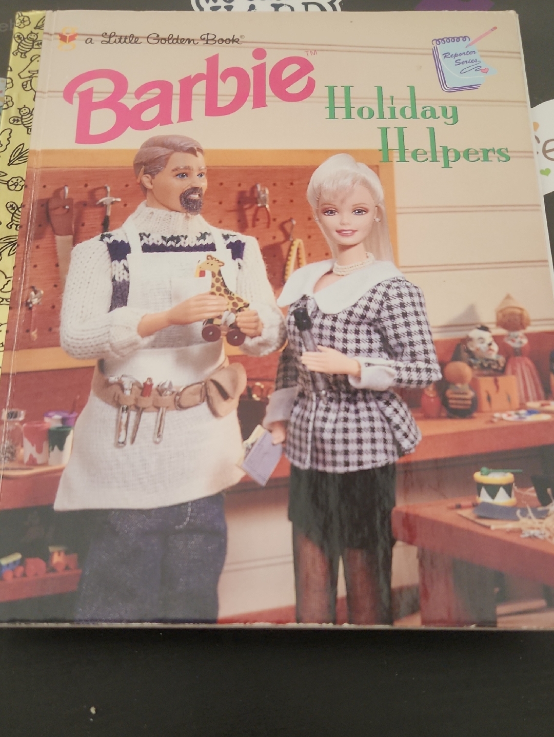Barbie Holiday Helpers Book Little Golden Book